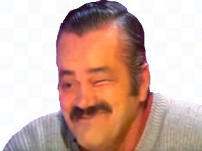 el risitas jesus quintero issou aya ahi clin oeil doeil sourire complice visage narquois 00000