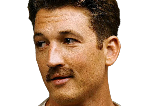 miles teller bradley bradshaw acteur americain homme top gun moustache trentenaire trentaine brun cicatrices