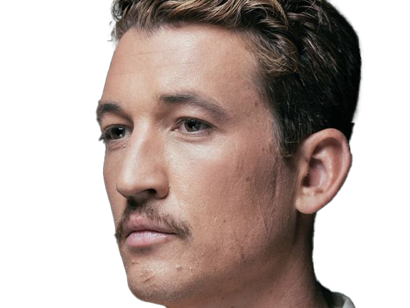 miles teller bradley bradshaw acteur americain homme top gun moustache trentenaire trentaine brun cicatrices
