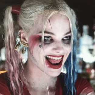 glandilus margot robbie harley quinn pink barbie prey piper suck blow job taf boca spit