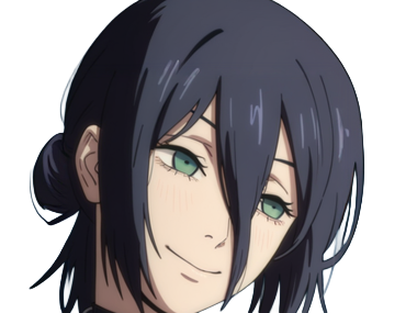 reze lady hybride femme fille waifu manga anime chainsaw man chainsawman yeux-verts cheveux-violets