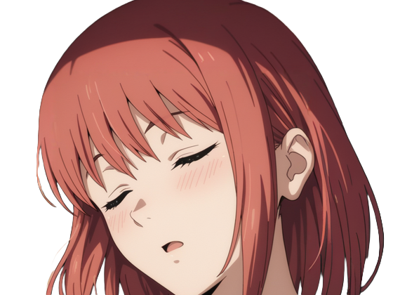 makima moupe chainsaw man waifu potential eleve chien wouf bark waf rousse anime manga