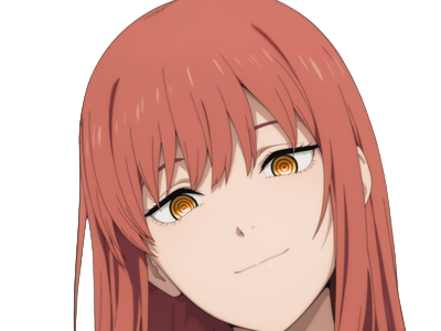 makima moupe chainsaw man waifu potential eleve chien wouf bark waf rousse anime manga