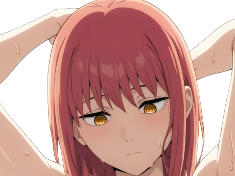 makima moupe chainsaw man waifu potential eleve chien wouf bark waf rousse anime manga