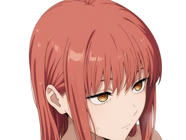 makima moupe chainsaw man waifu potential eleve chien wouf bark waf rousse anime manga