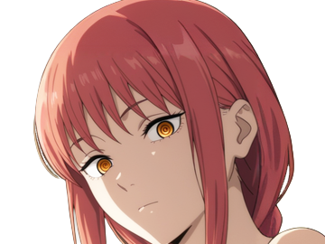 makima moupe chainsaw man waifu potential eleve chien wouf bark waf rousse anime manga