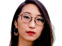 lauren kim minn asiatique droite loreine chic regard