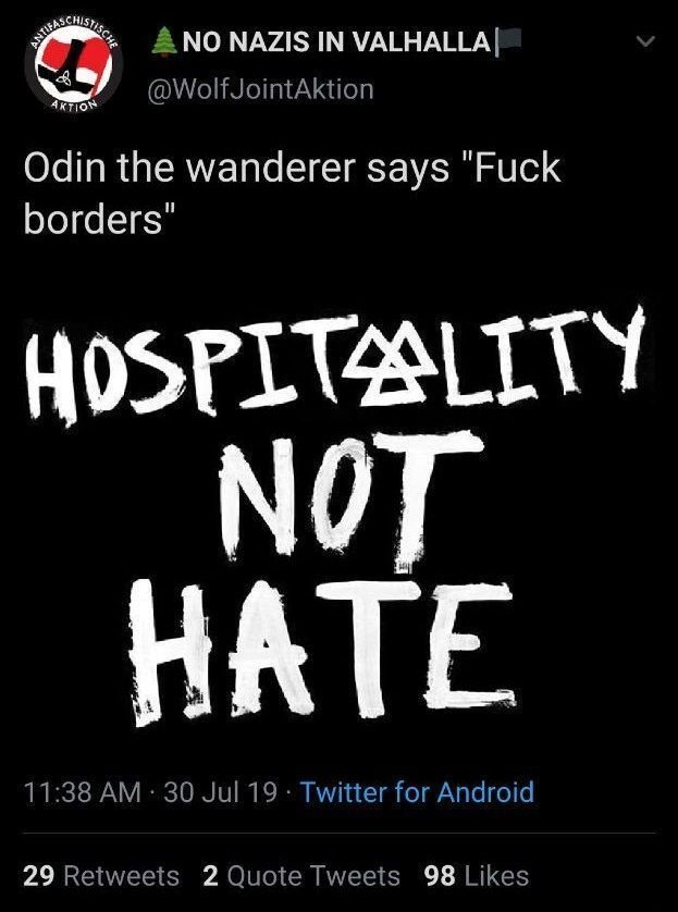 viking scandinavie scandinave homo homosexuel gauchiste gaucho blanc anti antifa puant paganisme paien