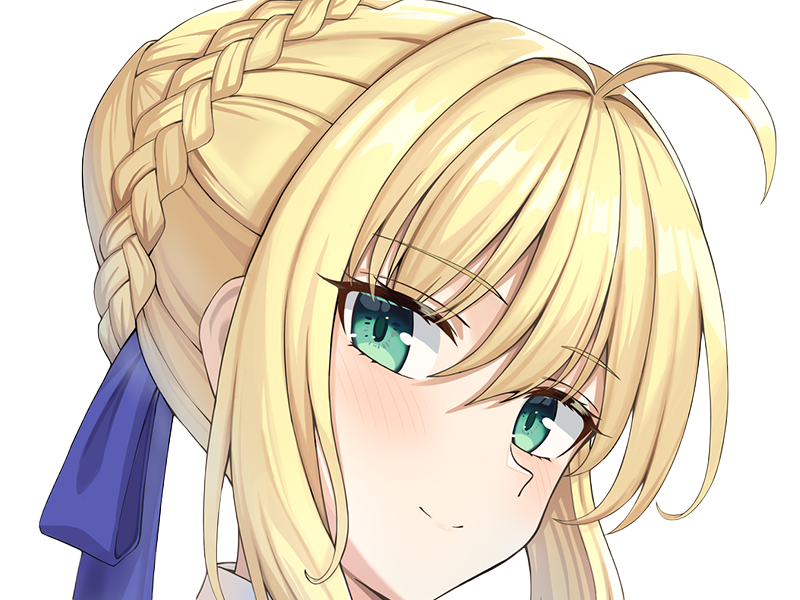 Sticker tare de dark saber auroria moupe fate stay night meilleure waifu artoria reine bretagne par Dark-63