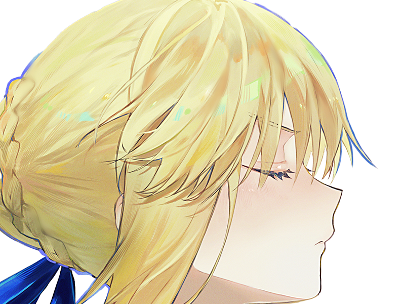 Sticker tare de dark saber auroria moupe fate stay night meilleure waifu artoria reine bretagne par Dark-63