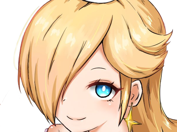 Sticker moupe harmonie super mario galaxy mere luma observatoire galaxie etoile univers estelle magie par Dark-63