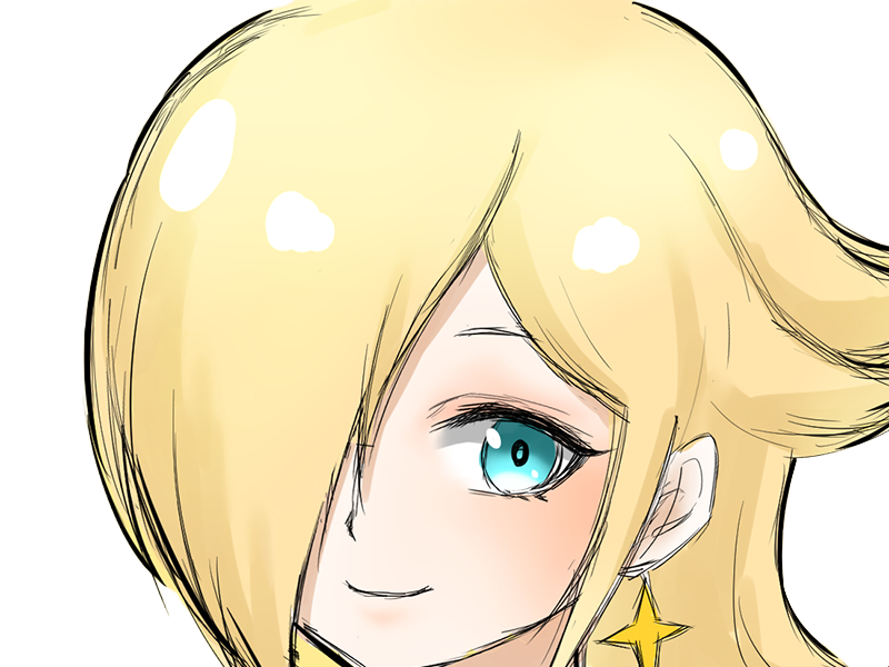 Sticker moupe harmonie super mario galaxy mere luma observatoire galaxie etoile univers estelle magie par Dark-63