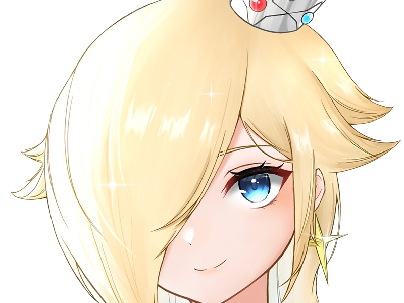 Sticker moupe harmonie super mario galaxy mere luma observatoire galaxie etoile univers estelle magie par Dark-63