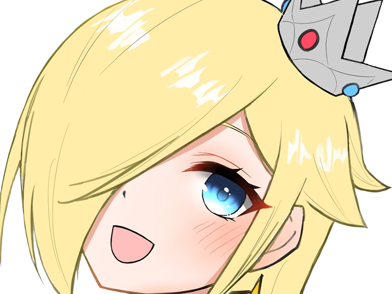 Sticker moupe harmonie super mario galaxy mere luma observatoire galaxie etoile univers estelle magie par Dark-63