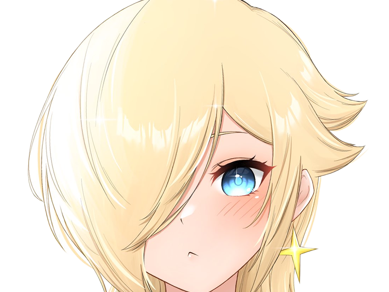 Sticker moupe harmonie super mario galaxy mere luma observatoire galaxie etoile univers estelle magie par Dark-63