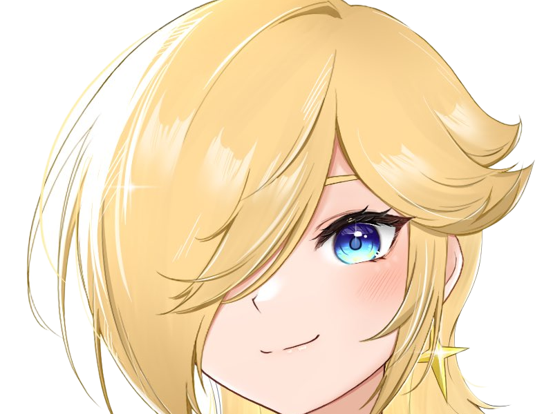 Sticker moupe harmonie super mario galaxy mere luma observatoire galaxie etoile univers estelle magie par Dark-63