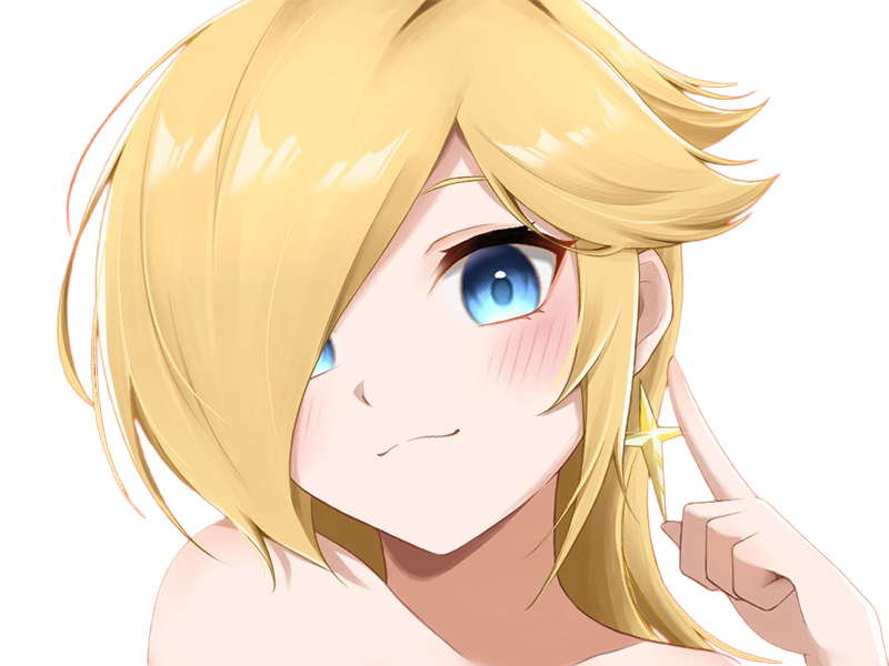 Sticker moupe harmonie super mario galaxy mere luma observatoire galaxie etoile univers estelle magie par Dark-63