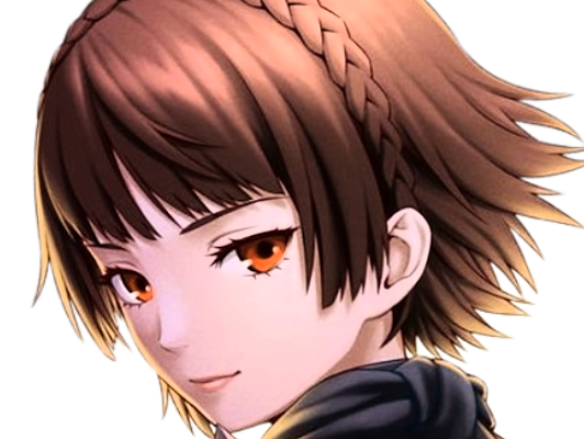 Sticker makoto niijima amelie persona 5 royale voleurs fantomes moupe waifu par Moupe258