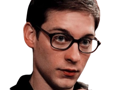 peter parker lunettes fragile victime spider man film tobey maguire acteur americain homme