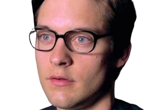 peter parker lunettes fragile victime spider man film tobey maguire acteur americain homme
