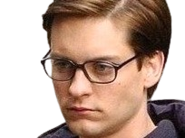 peter parker lunettes fragile victime spider man film tobey maguire acteur americain homme
