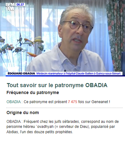 edouard obadia hasard bfmtv medecin lol ca commence a se voir hein