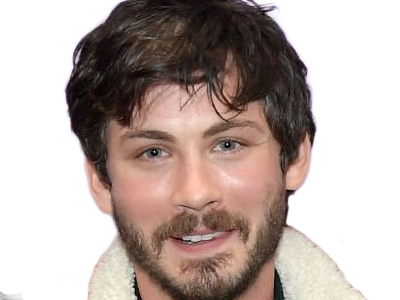logan wade lerman acteur americain homme vingtenaire vingtaine brun yeux bleus barbu