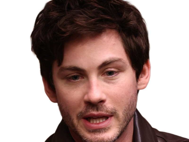 logan wade lerman acteur americain homme vingtenaire vingtaine brun yeux bleus barbu