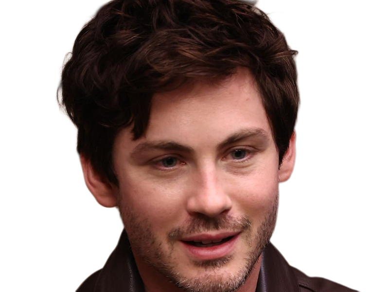 logan wade lerman acteur americain homme vingtenaire vingtaine brun yeux bleus barbu