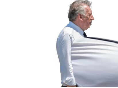 bayrou francois premier ministre gouvernement france macron politique gros ventre bide