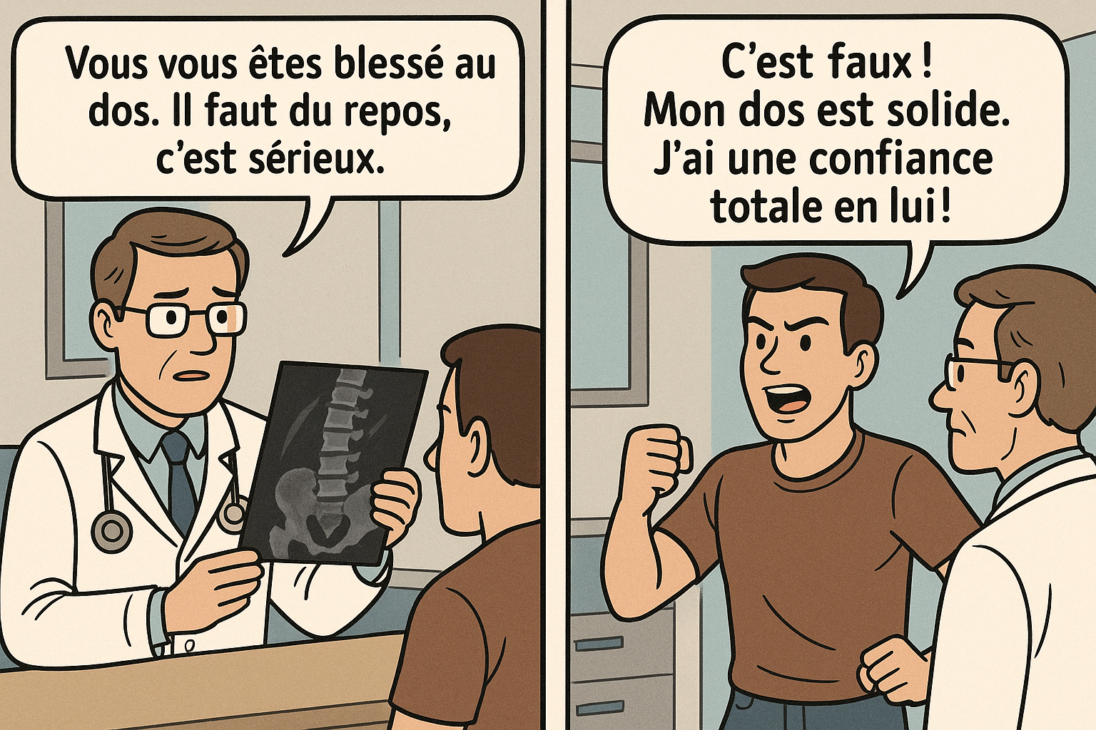 elsabre gundill blessure dos hernie urgence sciatique