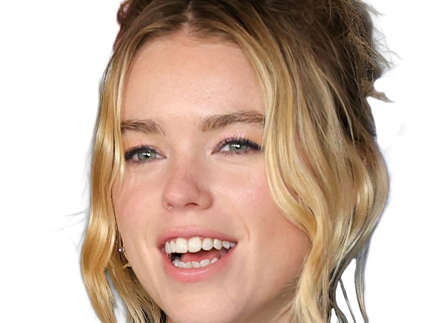 milly amelia may alcock actrice productrice australienne femme vingtaine vingtenaire cheveuxblonds yeuxbleus annees 2020s