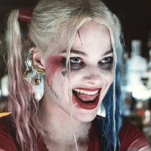 glandilus margot robbie harley quinn pink barbie prey piper suck blow job taf boca spit