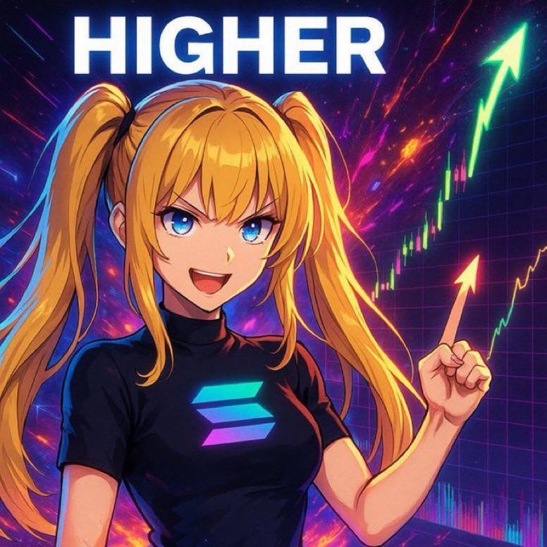 ani grok companion memecoin dogecoin pepe ia elon musk anisol solana crypto queen waifu doge