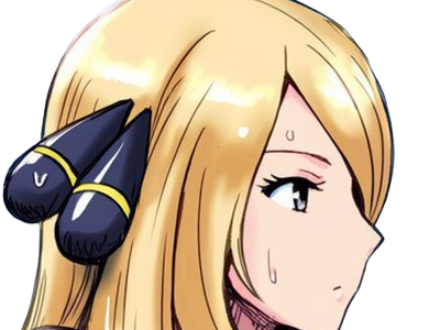 cynthia maitre ligue sinnoh dresseuse pokemon pkm 4g diamant perle platine jeu anime femme moupe