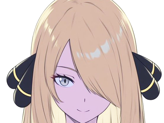 cynthia maitre ligue sinnoh dresseuse pokemon pkm 4g diamant perle platine jeu anime femme moupe