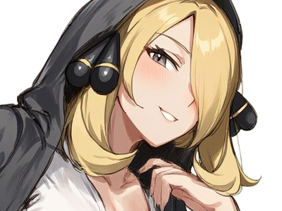 cynthia maitre ligue sinnoh dresseuse pokemon pkm 4g diamant perle platine jeu anime femme moupe