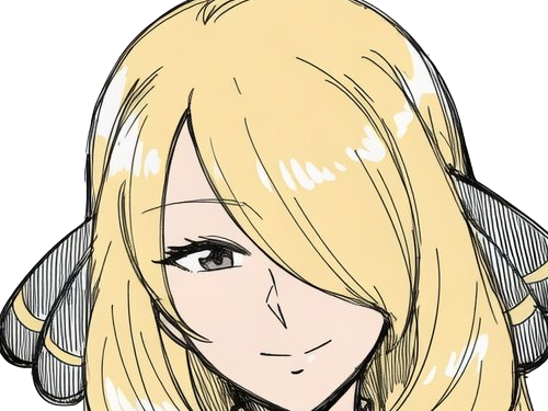 cynthia maitre ligue sinnoh dresseuse pokemon pkm 4g diamant perle platine jeu anime femme moupe