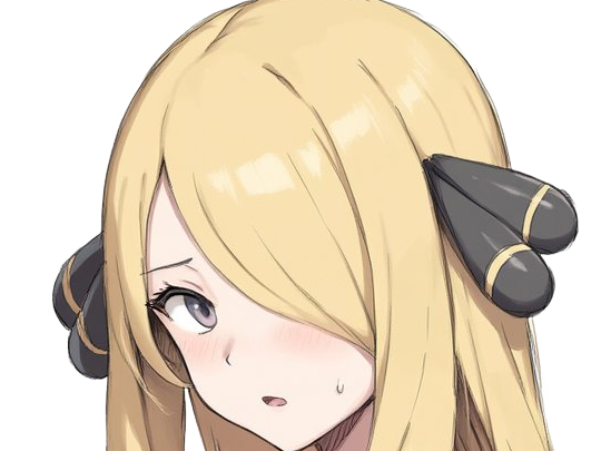 cynthia maitre ligue sinnoh dresseuse pokemon pkm 4g diamant perle platine jeu anime femme moupe