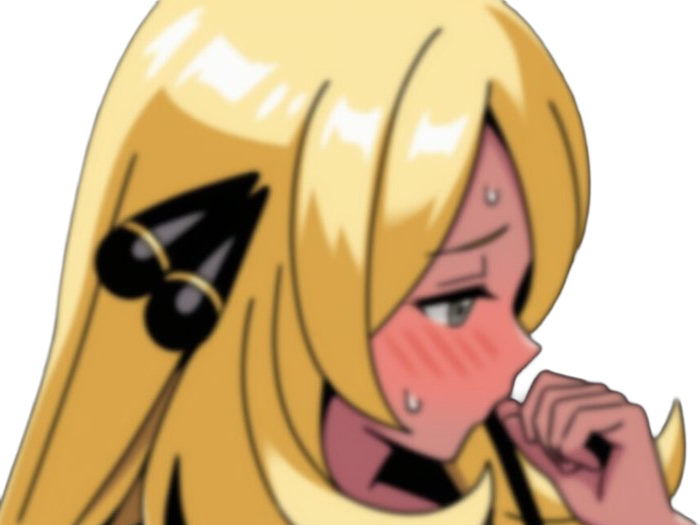 cynthia maitre ligue sinnoh dresseuse pokemon pkm 4g diamant perle platine jeu anime femme moupe