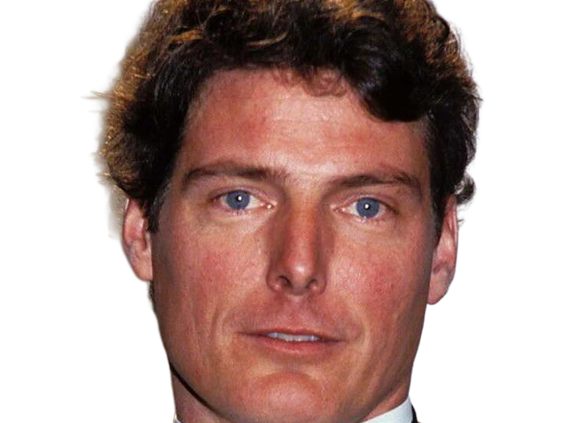 christopher dolier reeve acteur realisateur producteur americain homme annees 90s quarantenaire quarantaine quadragenaire cheveuxbruns yeuxbleus