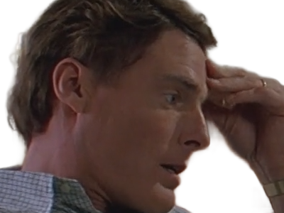 dr docteur alan chaffee levillagedesdamnes villageofthedamned film 1995 christopher dolier reeve americain homme cheveuxbruns yeuxbleus