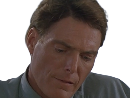 dr docteur alan chaffee levillagedesdamnes villageofthedamned film 1995 christopher dolier reeve americain homme cheveuxbruns yeuxbleus