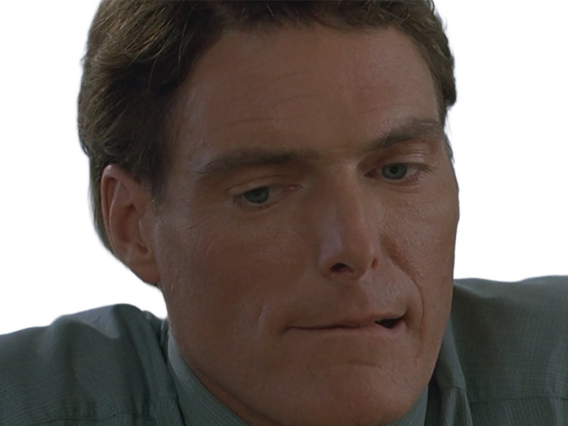 dr docteur alan chaffee levillagedesdamnes villageofthedamned film 1995 christopher dolier reeve americain homme cheveuxbruns yeuxbleus