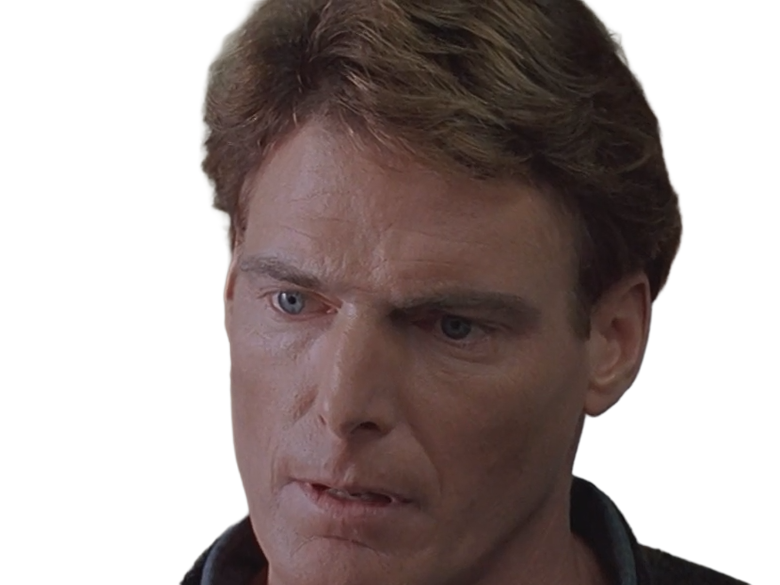 dr docteur alan chaffee levillagedesdamnes villageofthedamned film 1995 christopher dolier reeve americain homme cheveuxbruns yeuxbleus