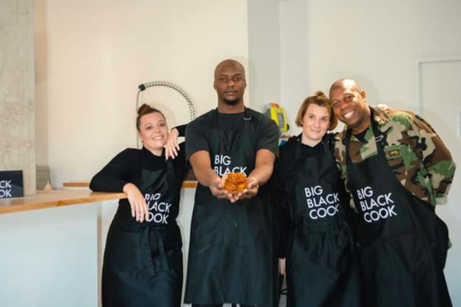 bbc cuck paris big black cook restaurant gaucho gauchiste cock pan
