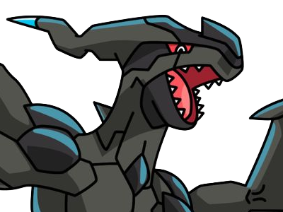 zekrom pokemon pkm legendaire type dragon electrik yin 5g ideal