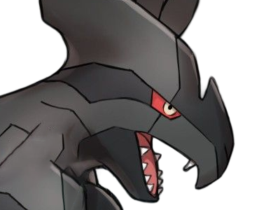 zekrom pokemon pkm legendaire type dragon electrik yin 5g ideal