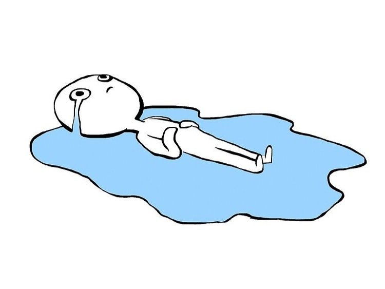 deprime kakoo casse larme pleure