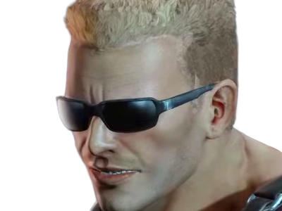 duke nukem jeu video homme americain action militaire muscle blond murica